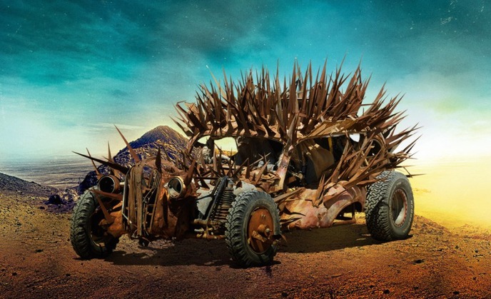 carros irados mad max fury road