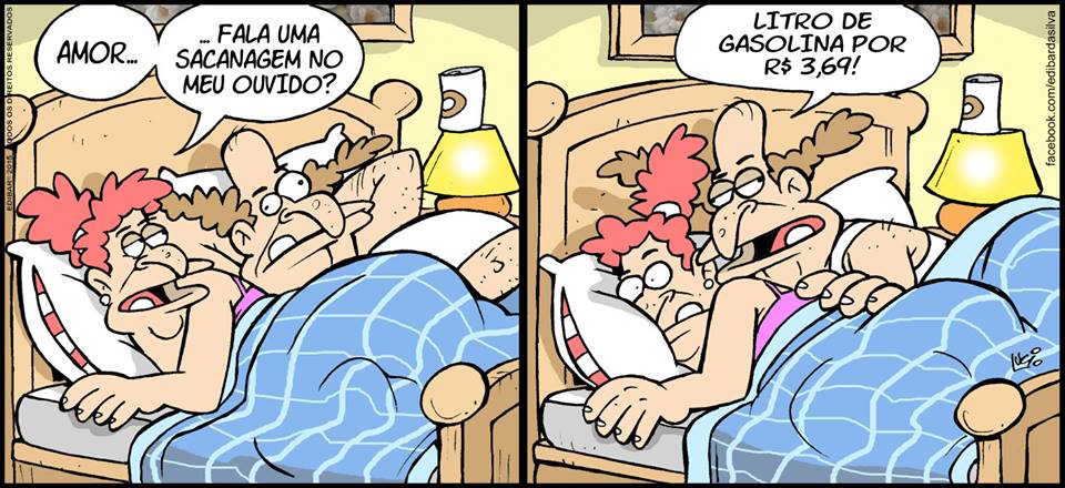 preço gasolina sacanagem