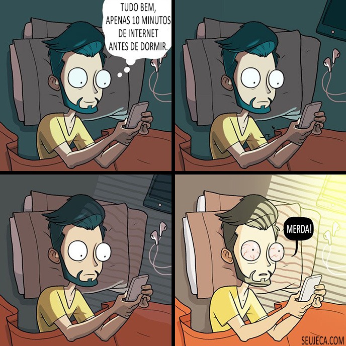 internet antes de dormir